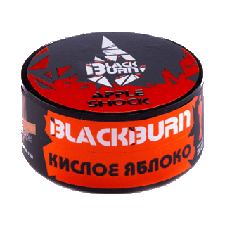 Табак BlackBurn - Apple Shock (Кислое Яблоко, 25 грамм) купить в Ижевске