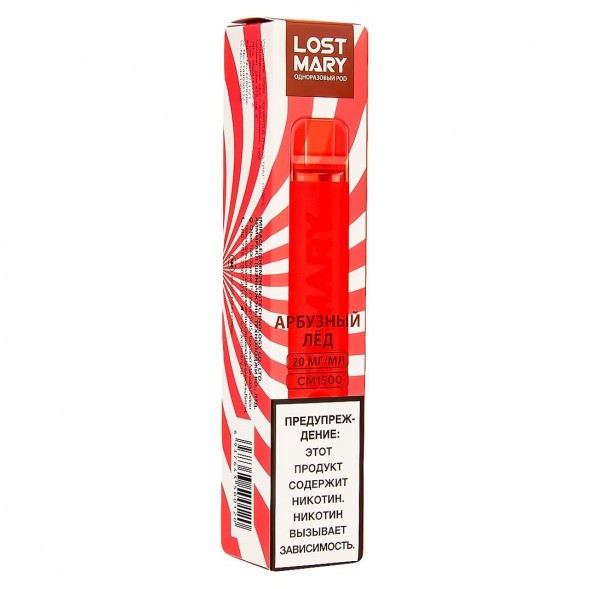 LOST MARY CM - Арбузный Лёд (Watermelon Ice, 1500 затяжек) купить в Ижевске