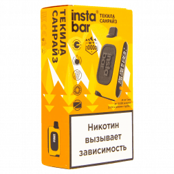 PLONQ INSTABAR WT - Текила Cанрайз (Tequila Sunrise, 10000 затяжек)