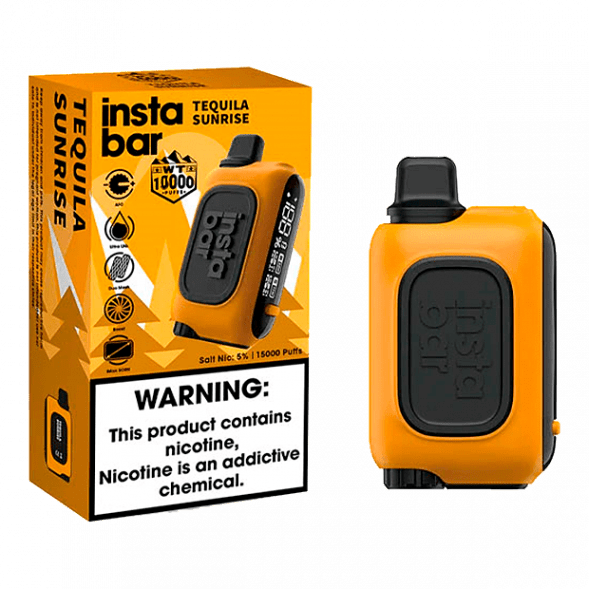 PLONQ INSTABAR WT - Текила Cанрайз (Tequila Sunrise, 10000 затяжек) купить в Ижевске