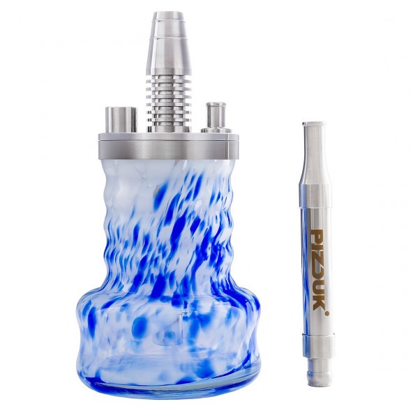 Кальян Pizduk PRO - Black-Bag (Бело-Синяя Колба) купить в Ижевске