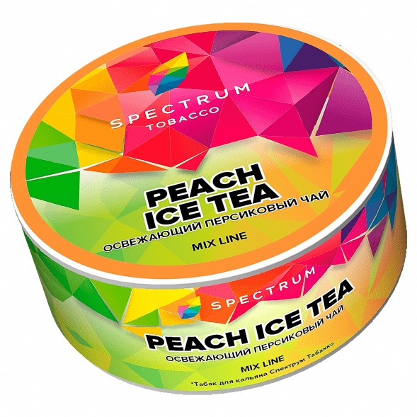 Табак Spectrum Mix Line - Peach Ice Tea (Освежающий Персиковый Чай, 25 грамм) купить в Ижевске