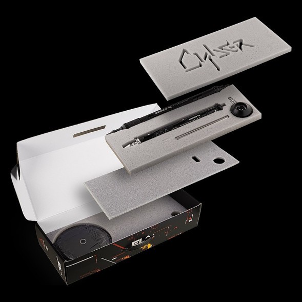 Кальян El Bomber - Sansara Cyber Black (Линейка &quot;Designs&quot;, Без Колбы) купить в Ижевске