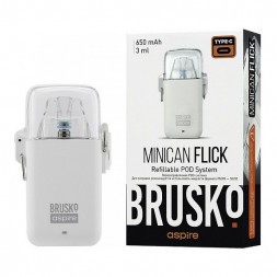 Электронная сигарета Brusko - Minican Flick (Белый)