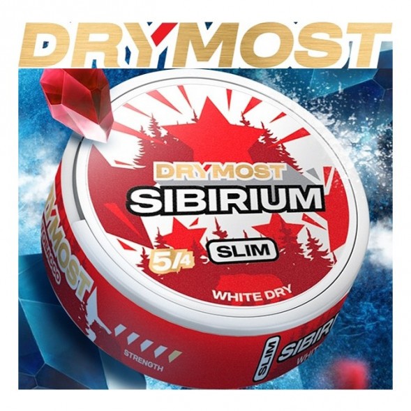 Табак жевательный DryMost - Sibirium Slim (12 грамм) купить в Ижевске