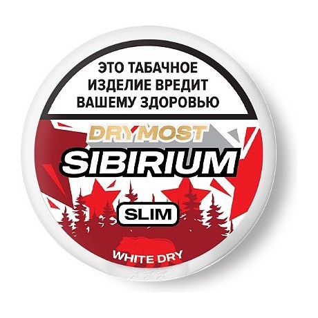 Табак жевательный DryMost - Sibirium Slim (12 грамм) купить в Ижевске