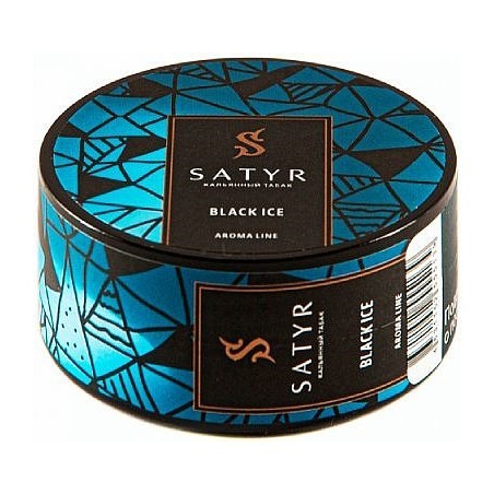 Табак Satyr - Black Ice (Чёрный Лёд, 200 грамм) купить в Ижевске