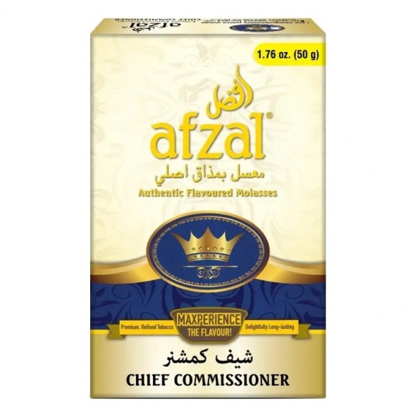 Табак Afzal - Chief Commissioner (Чиф Комиссионер, 40 грамм) купить в Ижевске