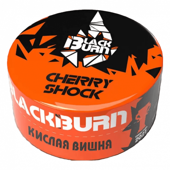 Табак BlackBurn - Cherry Shock (Кислая Вишня, 25 грамм) купить в Ижевске