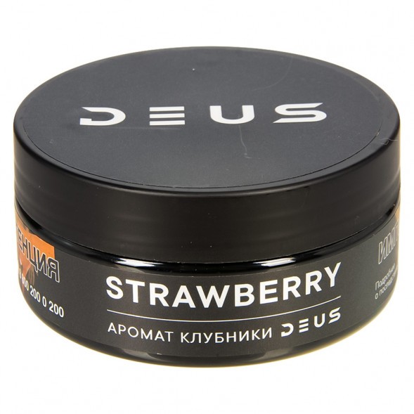 Табак Deus - Strawberry (Клубника, 100 грамм) купить в Ижевске