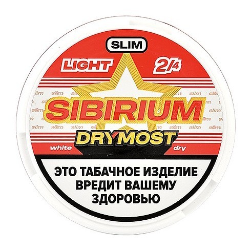Табак жевательный DryMost - Sibirium Light Slim (12 грамм) купить в Ижевске