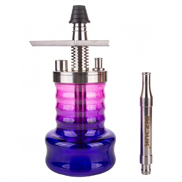 Кальян Pizduk PRO - Black-Bag (Фиолетово-Розовая Колба) купить в Ижевске