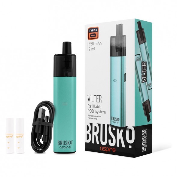 Электронная сигарета Brusko - Vilter (Голубой) купить в Ижевске