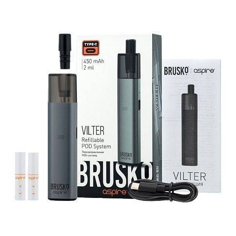 Электронная сигарета Brusko - Vilter (Голубой) купить в Ижевске