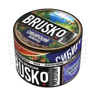 Смесь Brusko Medium - Сибирский Лимонад (50 грамм) купить в Ижевске