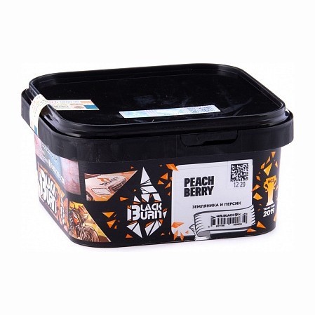 Табак BlackBurn - Peachberry (Земляника и Персик, 200 грамм) купить в Ижевске