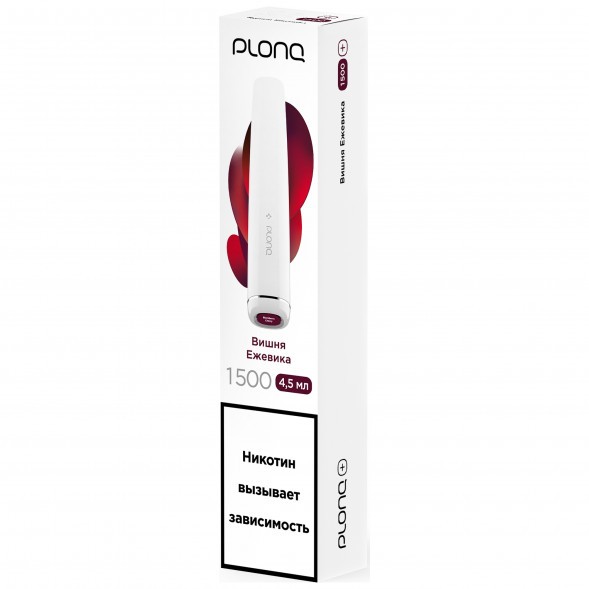 PLONQ PLUS - Вишня Ежевика (1500 затяжек) купить в Ижевске