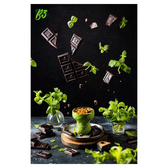 Табак B3 - Mint Chocolate Chill (Ледяной Шоколад, 50 грамм) купить в Ижевске