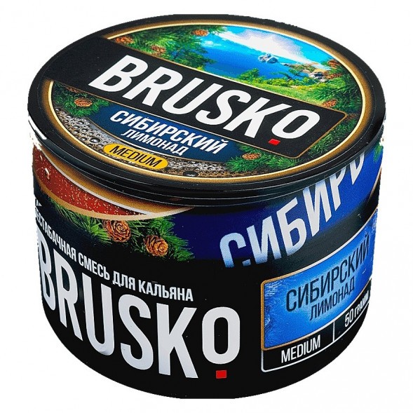 Смесь Brusko Zero - Сибирский Лимонад (50 грамм) купить в Ижевске