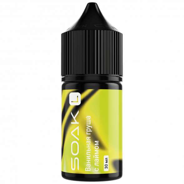 Жидкость SOAK L30 - Vanilla Pear (Ванильная Груша с Лаймом, 30 мл, 2 мг) купить в Ижевске