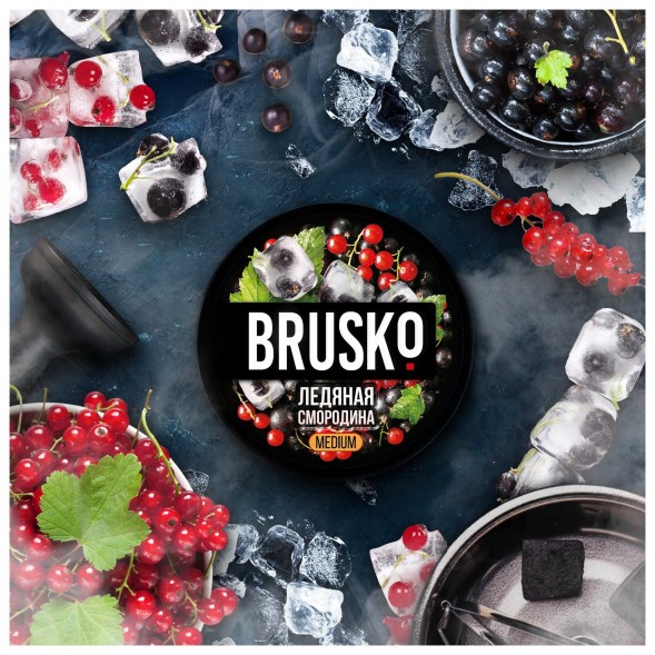 Смесь Brusko Medium - Ледяная Смородина (50 грамм) купить в Ижевске