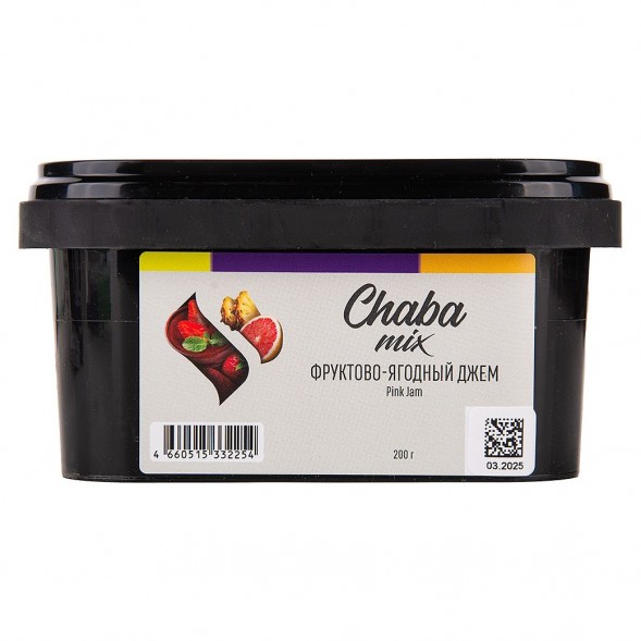 Смесь Chaba - Pink Jam (Фруктово-Ягодный Джем, 200 грамм, Без никотина) купить в Ижевске