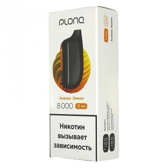 PLONQ MAX SMART - Ананас Лимон (8000 затяжек) купить в Ижевске