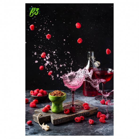 Табак B3 - Raspberry Soda (Малиновая Газировка, 50 грамм) купить в Ижевске