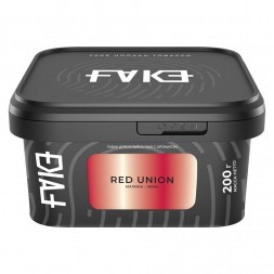 Табак FAKE - Red Union (Малина и Личи, 200 грамм)