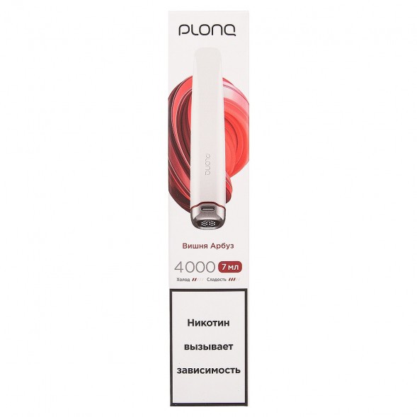PLONQ PLUS PRO - Вишня Арбуз (4000 затяжек) купить в Ижевске