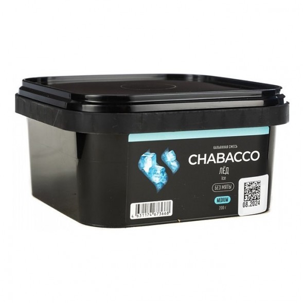 Смесь Chabacco MEDIUM - Ice (Лёд, 200 грамм) купить в Ижевске