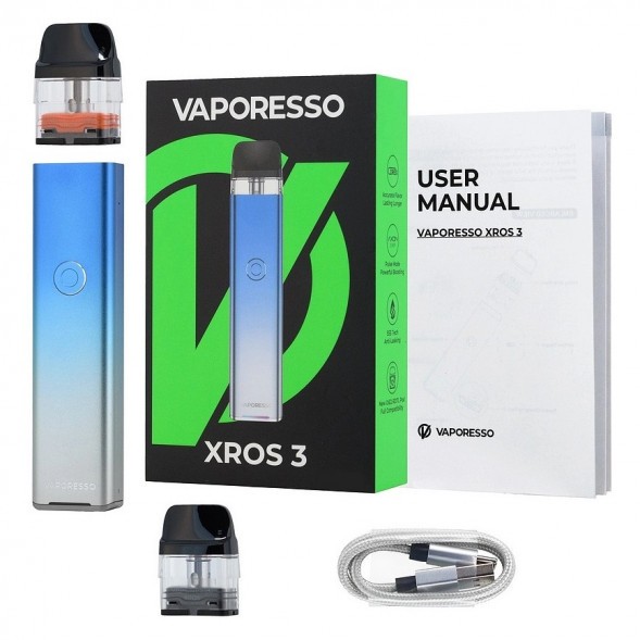 Электронная сигарета Vaporesso XROS 3 - Sky Blue купить в Ижевске